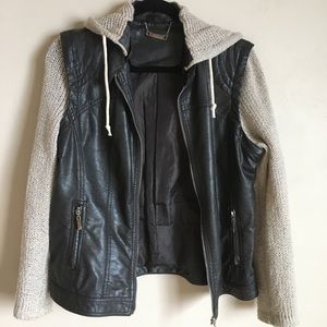 LA Coalition, Leather Vest, hardly worn